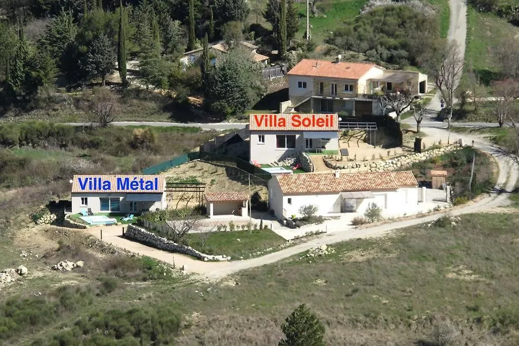 Les Villas Dorees - Villa Soleil Face Au Mont Ventoux Plaisians